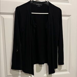 Croft&Barrow Black Cardigan